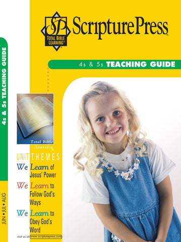 Scripture Press | 4s & 5s Teaching Guide | Summer 2024