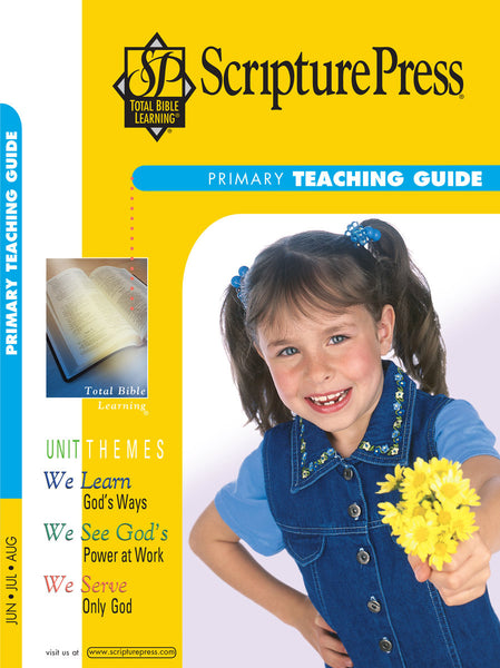Scripture Press | Primary 1st & 2nd Grade Teaching Guide | Summer 2024