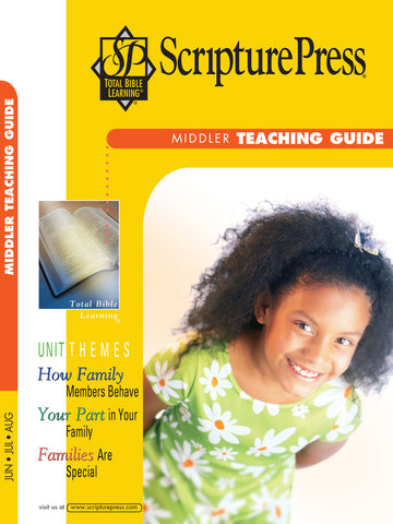 Scripture Press | Middler 3rd & 4th Grade Teaching Guide | Summer 2024