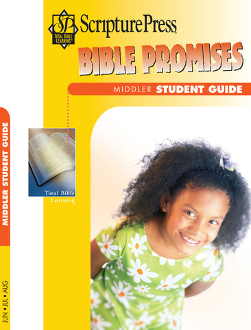 Scripture Press | Middler Bible Promises Student Guide | Summer 2024