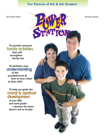Scripture Press | Junior Power Station Take-Home | Summer 2024