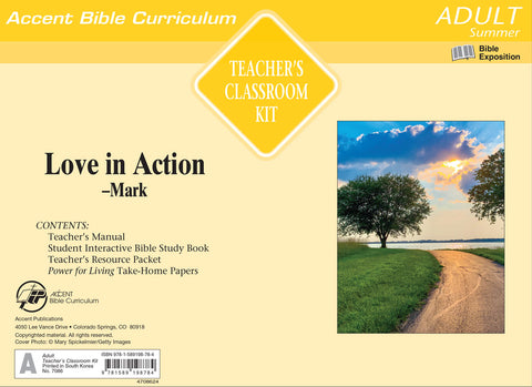 Accent | Adult Teacher's Virtual Classroom Kit | Summer 2024