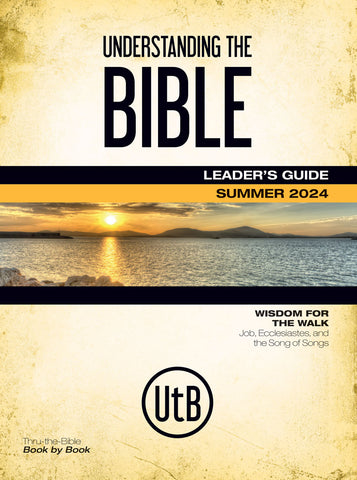 Scripture Press | Adult Understanding the Bible Leader's Guide (NIV) | Summer 2024