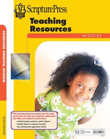 Scripture Press | Middler 3rd & 4th Teaching Resources | Summer 2024