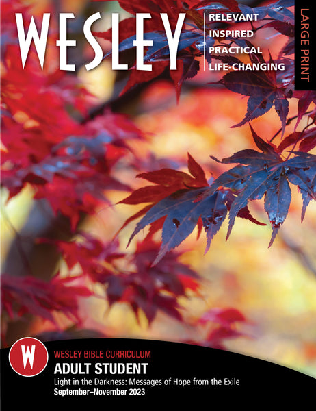Wesley | Adult Large Print Student Book | Fall 2023