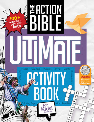 The Action Bible Ultimate Coloring & Activity Pack