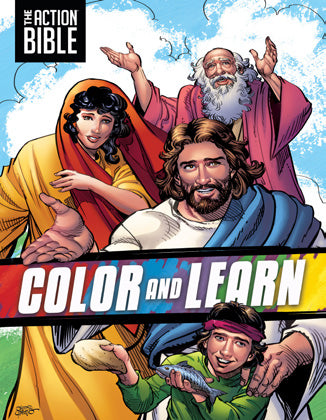 The Action Bible Color And Learn by Sergio Cariello