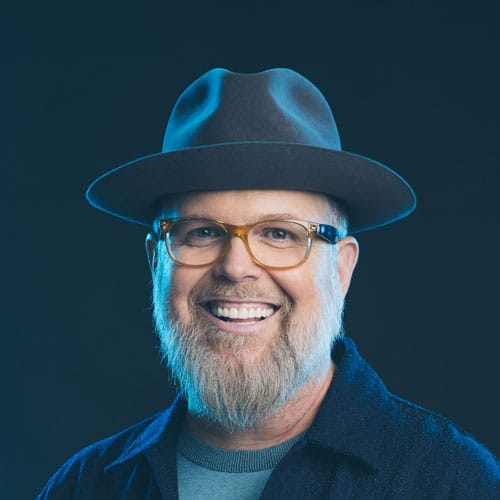 A headshot of Bart Millard