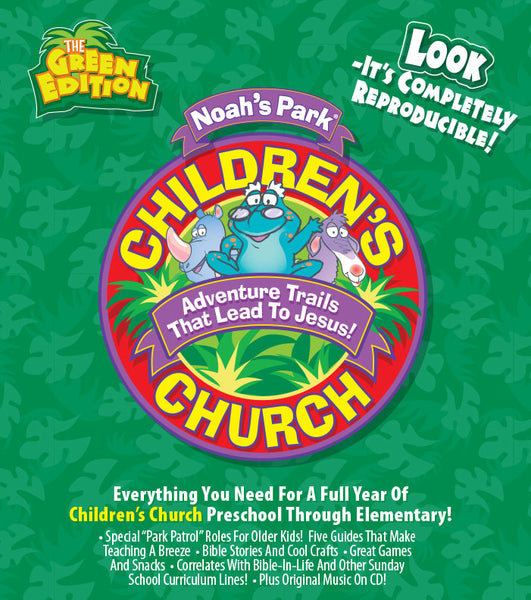 Noah's Park Children's Church Kit - Green Edition