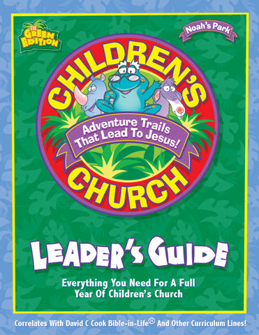 Noah's Park Children's Church Kit - Green Edition