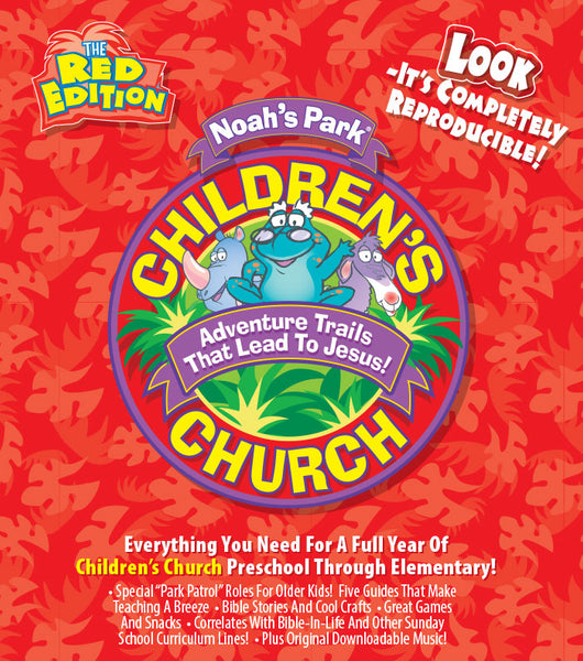 Noah's Park Children's Church Kit - Red Edition