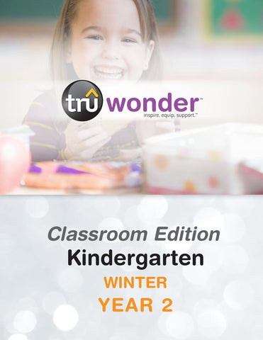 TruWonder | Kindergarten Classroom Edition Quarterly Kit | Winter Year 2