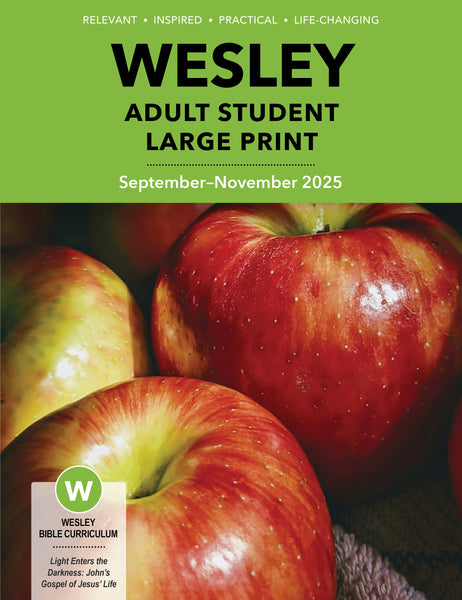 Wesley | Adult Large Print Student Book | Fall 2025
