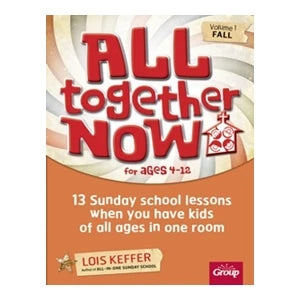 All Together Now for Ages 4-12 | Quarterly Books | Sunday school lessons when you have kids of all ages in one room