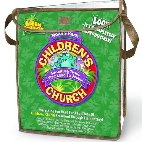 Noah's Park Children's Church Kit - Green Edition