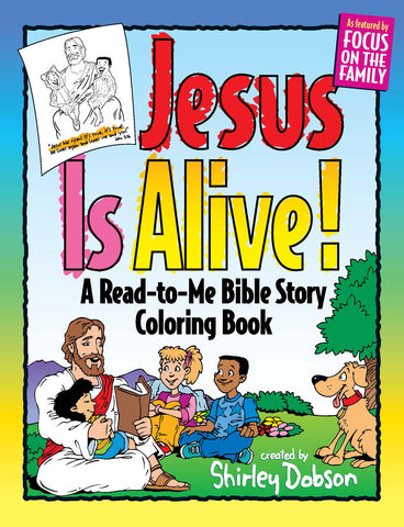 Jesus Is Alive Coloring Book - Gospel Light