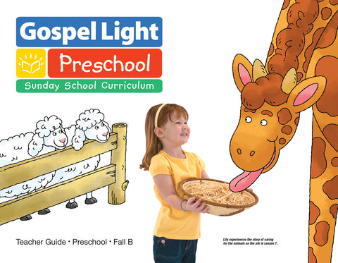 Gospel Light | Teacher's Guide - Preschool Ages 2&3 | Fall Year B