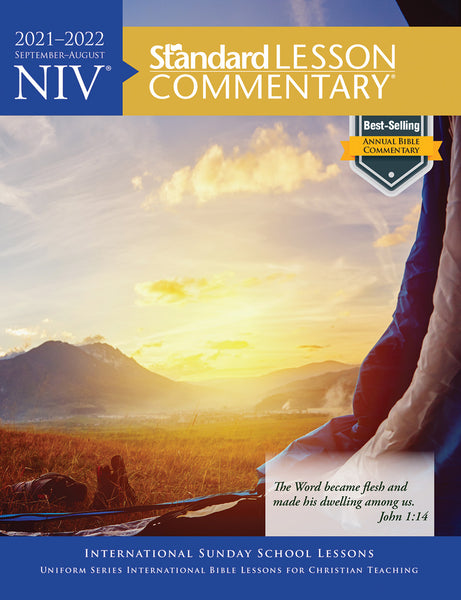 Photo 1 of
NIV Standard Lesson Commentary® 2021-2022
NIV Standard Lesson Commentary® 2021-2022
As the world’s most popular annual Bible commentary for more than two decades, Standard LessonCommentary (SLC) provides 52 weeks of study in a single volume and...
$ 19.