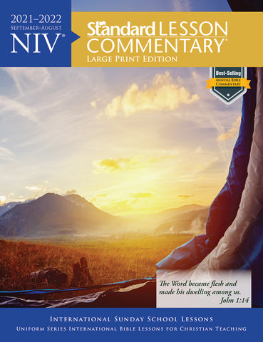 NIV Standard Lesson Commentary® Large Print Edition 2021-2022