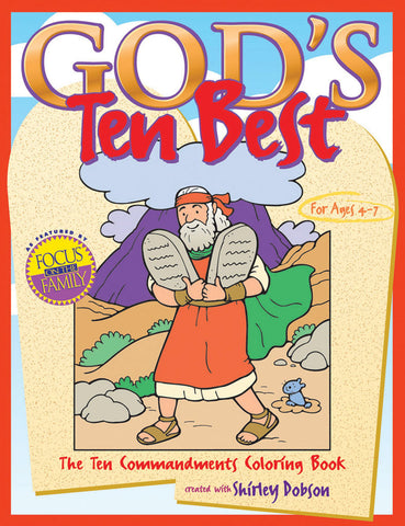 God's Ten Best Coloring Book - Gospel Light