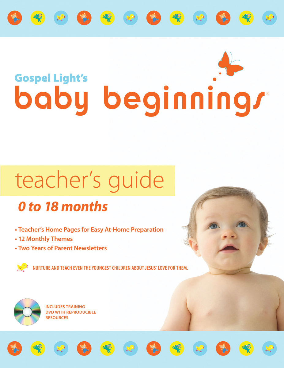 Gospel Light Baby Beginnings Teacher Guide 018 Months David C Cook