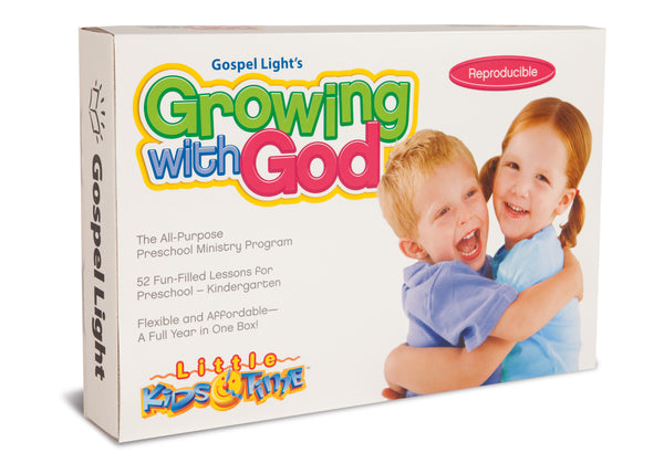 Growing With God Kit - Preschool & PreK/Kind Ages 2-5 | Gospel Light