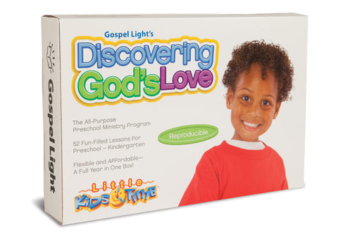 Discovering God's Love Kit - Preschool & PreK/Kind Ages 2-5 | Gospel Light