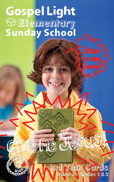 Gospel Light | Kid Talk Cards - Elementary GR 1-2 | Winter Year A