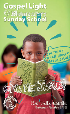 Gospel Light | Kid Talk Cards - Elementary GR 1-2 | Summer Year A