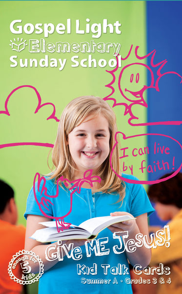 Gospel Light | Kid Talk Cards - Elementary GR 3-4 | Summer Year A