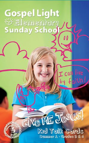 Gospel Light | Kid Talk Cards - Elementary GR 3-4 | Summer Year A