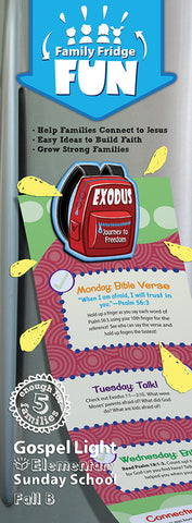 Gospel Light | Family Fridge Fun - Elementary Grades 1-4 | Fall Year B