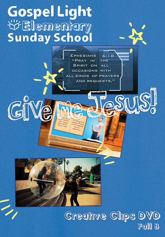 Gospel Light | Creative Clips DVD - Elementary Grades 1-4 | Fall Year B