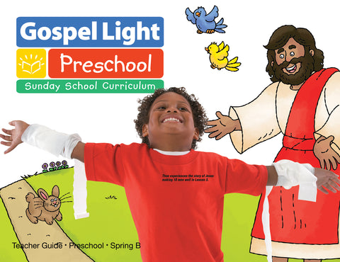 Gospel Light | Teacher's Guide - Preschool Ages 2&3 | Spring Year B