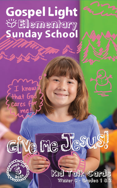 Gospel Light | Kid Talk Cards - Elementary GR 1-2 | Winter Year C