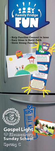 Gospel Light Elementary GR 1-2 Fridge Fun Spring 2018 Cover