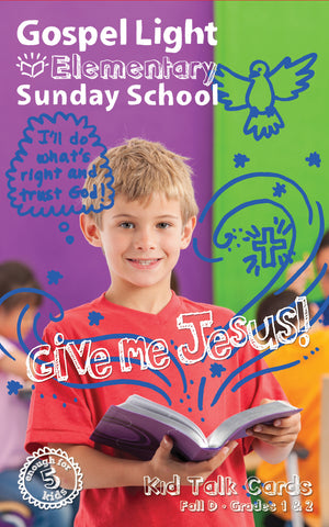 Gospel Light | Kid Talk Cards - Elementary GR 1-2 | Fall Year D