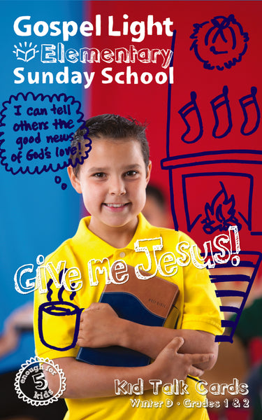 Gospel Light | Kid Talk Cards - Elementary GR 1-2 | Winter Year D