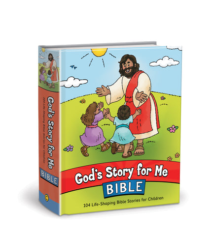 God's Story for Me Bible Cover 104 Life-Shaping Bible Stories for Children