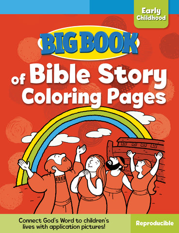 Big Book of Bible Story Coloring Pages for Early Childhood