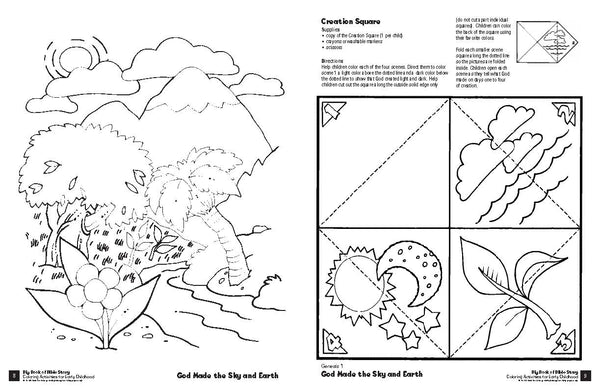 Big Book of Bible Story Coloring Activities for Early Childhood – David