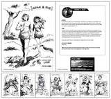 The Action Bible Coloring Book: 55 Reproducible Pages of Bible Heroes and Devotions - Sergio Cariello | David C Cook