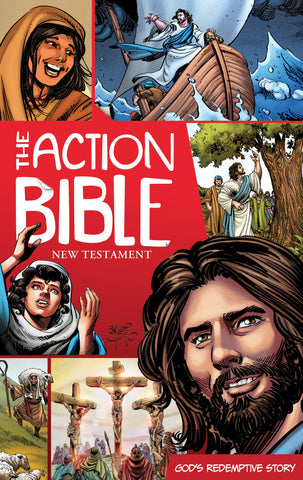 The Action Bible New Testament: God's Redemptive Story - Sergio Cariello | David C Cook