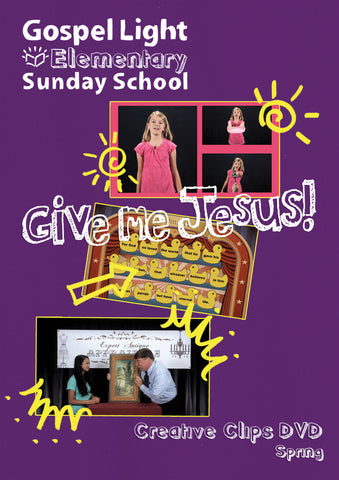 Gospel Light | Creative Clips DVD - Elementary GR 1-4 | Spring Year A
