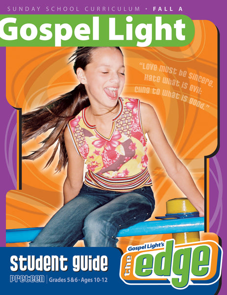 Preteen Student Guide Grades 5 & 6 - Fall Year A