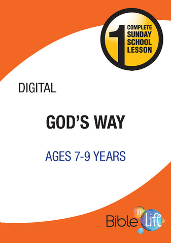 Bible-In-Life Elementary God's Way