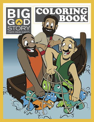 Tru Big God Story Coloring Book