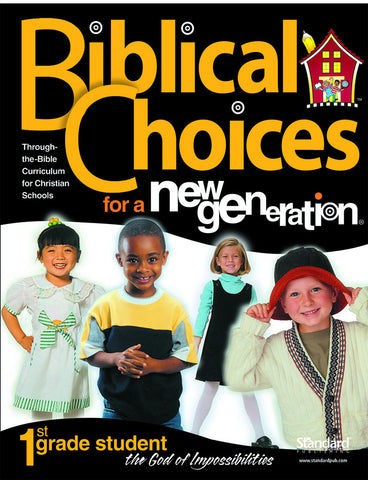 Biblical Choices - 1st Grade Student Pack