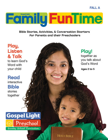 Preschool / Pre-K Family FunTime Take Home Ages 2-5 - Fall Year A