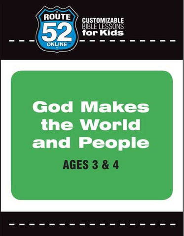 Route 52 - God Makes the World and People (Teachers Kit)